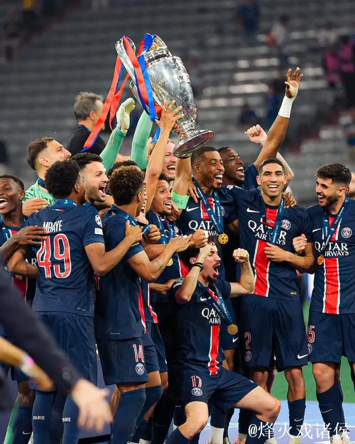 13场胜利，巴黎创单一自然年欧冠胜场纪录